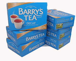 Barry's Tea - Decaf Blend w/Irish Leaves, Natural Source of Antioxidants, 100% Caffeine-Free Black Tea (Case Of 6) 40 Tea Bags