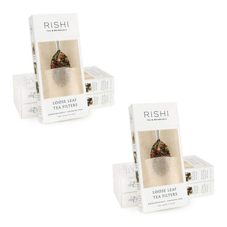 Rishi Biodegradable BPA Free, Chlorine-Free Tea Filters (Case Of 24) 100 Sackets
