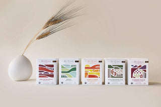 Rishi Organic Kosher Herbal Elderberry Healer w/Ginger Root, Hibiscus Flowers, Antioxidant Licorice Root Caffeine-Free Herbal Tea (Case of 6)15 Tea Bags