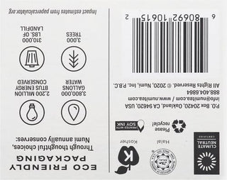 Numi Tea - Organic Herbal Kosher Immune Support Elderflower, Elderberry, Thyme, Dairy-Free, Gluten-Free, GMO-Free, Fair-Trade, Wheat-Free, Yeast-Free Herbal Tea (Case of 6) 16 Tea Bags