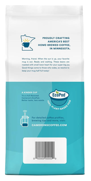 Cameron's Kosher Specialty Premium Breakfast Blend Light Roast 100% Arabica Light Roast Ground Beans "Bright & Fruity" Allergen-Free, Gluten-Free Caffeinated Coffee (Case of 6) 12oz Bags