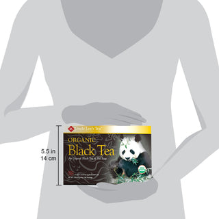 Uncle Lees Tea Organic Legends Of China Biologique 'The Noir" Black Tea Leaves, Wheat-Free, Zero-Calories, Caffeine Black Tea (Pack of 1) 100 Tea Bags