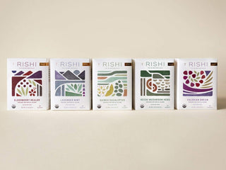 Rishi Organic Kosher Herbal Earl Grey w/Bergamot Citrus, GMO-Free, Fair-Trade Antioxidants, Caffeinated Black Tea (Case of 6) 15 Tea Bags
