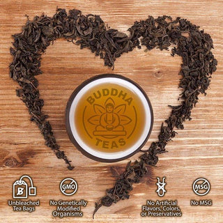 Buddha Teas Organic Kosher Herbal Milk Thistle w/Milk Thistle Seed, Milk Thistle Leaf, GMO-Free, Bleach-Free Caffeinated Herbal Tea (Case of 6) 18 Tea Bags