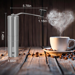 ALL4U Home Portable Hand 304 Stainless Steel Coffee Grinder (Pack of 1) 1PG