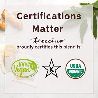 Teeccino Organic Herbal Kosher French Roast Maya w/Carob, Barley, Chicory, Ramón Seeds, Natural Flavor Dark Roast Ground Acid-Free, Wheat-Free, Yeast-Free, Gluten-Free, Dairy-Free Caffeine-Free Coffee (Case of 6) 11oz Bags