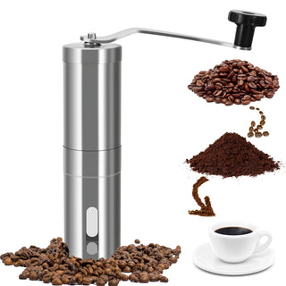 ALL4U Home Portable Hand 304 Stainless Steel Coffee Grinder (Pack of 1) 1PG