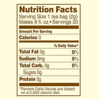 Celestial Seasonings Herbal Kosher Black Cherry Berry w/Blended Hibiscus, Rosehips, Roasted Chicory, Blackberry Leaves, Hawthorn, Cherries Other Natural Flavors Caffeine-Free Herbal Tea (Case of 6) 20 Tea Bags