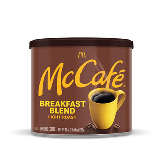 McCafé Kosher Breakfast Blend, w/Boasting Mild Fruity Flavors & Toasty Aroma, 100% Arabica Light Roast, Ground Bean Fat-Free, Plant Based Caffeinated Coffee (Pack of 3) 12-oz Bags