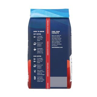 Seattle's Best Post Alley Blend 100% Arabica Dark Roast Ground Bean Vegetarian Caffeinated Coffee (Pack of 1) 12oz Bag