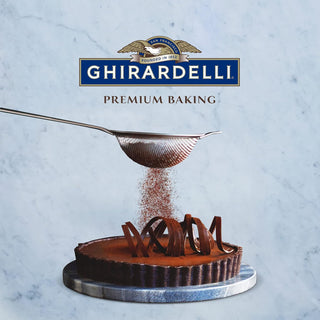 Ghirardelli Kosher Premium Baking Cocoa w/Deep Rich Flavor for Intense Chocolate Experience 100% Unsweetened Roasted Cocoa Beans Wheat-Free, Gluten-Free Cocoa (Case of 6) 8 Oz Bags