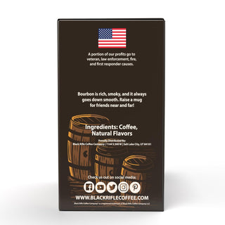 Black Rifle Coffee Company Kosher Certified Salty Caramel w/Cocoa, 100% Arabica Medium Roast Ground Bean Latte Keurig Caffeinated Coffee (Pack of 3)12 K-Cup Pods