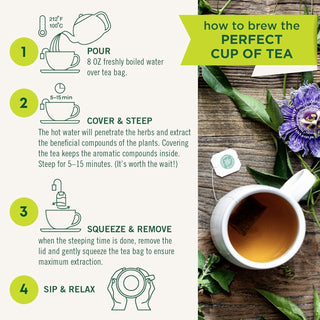 Traditional Medicinals Organic Herbal Kosher Chamomile w/Chamomile Flower, GMO-Free +Gluten-Free, Fair-Trade Caffeine-Free Herbal Tea (Case of 6) 16 Tea Bags