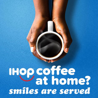 IHOP Kosher Signature Blend w/Signature Rich & Smooth Taste, 100% Arabica Medium Roast Ground Bean Caffeinated Coffee (Pack of 1) 12 oz Bag