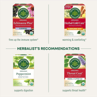 Traditional Medicinals Organic Herbal Kosher Breathe Easy, w/Eucalyptus Leaf, Fennel Fruit, Ginger Rhizome, Peppermint Leaf & Magnolia Flower, GMO-Free, Caffeine-Free Herbal Tea (Case of 6) 16 Tea Bags
