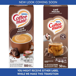 Nestle Coffee-Mate Kosher Café Mocha Flavored Non-Dairy, Gluten-Free, Dairy, Cholesterol-Free Coffee Creamer 32 Servings (Pack of 1) 16oz Bottles