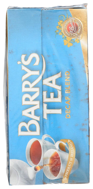 Barry's Tea - Decaf Blend w/Irish Leaves, Natural Source of Antioxidants, 100% Caffeine-Free Black Tea (Case Of 6) 40 Tea Bags