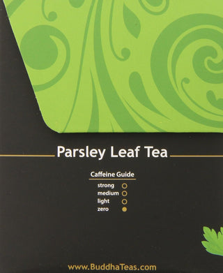 Buddha Teas USDA Organic Certified, Herbal OU-Kosher Certified "Parsley Leaf" for Health Wellbeing w/Oregano, Antioxidants Minerals GMO-Free Clean Verified Ingredients Caffeine-Free Herbal Tea (Case of 6) 18 Tea Bags