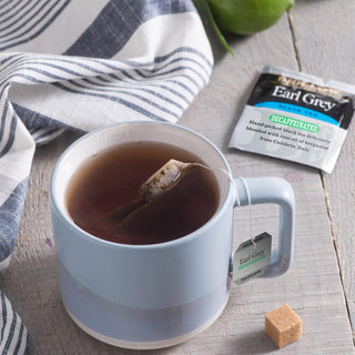 Bigelow Tea Herbal Kosher Earl Grey, "Pick-Me-Up" Blended w/Real Bergamot Oil, Citrus Flavor, Gluten-Free, GMO-Free, Decaffeinated Black Tea (Case of 6) 20 Tea Bags