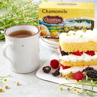Celestial Seasonings Herbal Kosher Chamomile w/Subtle Sweet Apple Flavor GMO-Free, Gluten-Free,  Caffeine-Free Herbal Tea (Case of 6) 20 Tea Bags