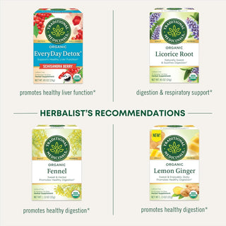 Traditional Medicinals Organic Herbal Kosher Spearmint w/Herbal Supplements, Spearmint Leaf GMO-Free, Fair-Trade, Naturally Caffeine-Free Herbal Tea (Case of 6) 16 Tea Bags