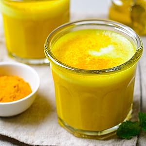ChaiMati Organic Turmeric Chai Latte - Powdered Instant Golden Milk w/NONFAT Dry Milk, Turmeric, Cinnamon, Ginger, Black Pepper, Lightly Sweetened, Makes 100 Cups - gets "Chai on your Mind" Caffeine-Free Powdered Mix (Pack of 1) 2 Pound (32 Oz) Pack