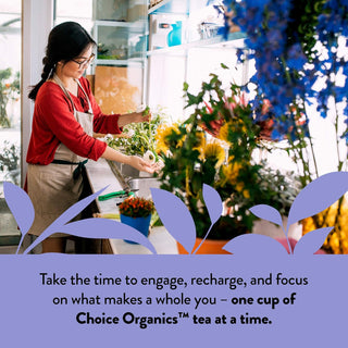 Choice Organics Teas, USDA Certified Organic, Herbal Kosher Certified, Earl Grey w/Bergamot Oil, Vegan, Gluten-Free, Non-GMO Project Verified, Fair-Trade Certified, No Artificial Flavors or Sweeteners, Caffeinated Black Tea (Case of 6) 16 Bags