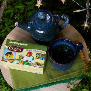 Celestial Seasonings Herbal "Sleepytime" w/Chamomile, Lemongrass, Spearmint, Tilia Flowers, Hawthorn, Other Natural Flavors, Non-GMO Caffeine-Free Herbal Tea (Case Of 6) 20 Tea Bags