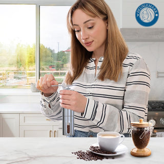 ALL4U Home Portable Hand 304 Stainless Steel Coffee Grinder (Pack of 1) 1PG