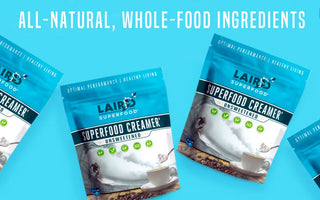 Laird Superfood Instafuel Unsweetened + Aquamin Premium GMO-Free, Vegan, Coffee Creamer  (Case Of 6) 8 Oz Bag