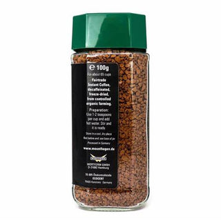 Mount Hagen Organic OU Kosher 100% Arabica Medium Roasted Ground Beans Fair-Trade Instant Decaffeinated Coffee (Case of 6) 3.5oz Jar
