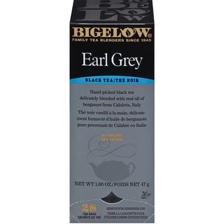 Bigelow Tea Kosher Earl Grey w/Blended Real Oil of Bergamot, Distinctive Citrus-Flavor GMO-Free, Gluten-Free, Caffeinated Black Tea (Case of 6) 20 Tea Bags