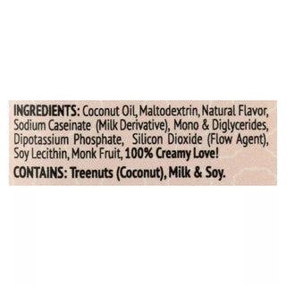 Leaner Creamer Kosher Hazelnut w/Coconut, Milk, Soy, Coconut Oil Based Dairy-Free, Wheat-Free, Lactose-Free, Gluten-Free, Creamer (Case of 6) 9.87oz Bottles