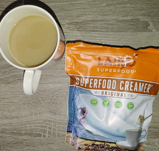 Laird Superfood - Superfood Original Dairy-Free, Soy-Free, Gluten-Free, GMO-Free, Vegan Keto, Creamer (Case Of 6) 8 Oz Bag