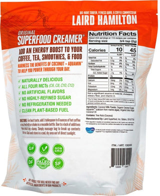 Laird Superfood - Superfood Original Dairy-Free, Soy-Free, Gluten-Free, GMO-Free, Vegan Keto, Creamer (Case Of 6) 8 Oz Bag