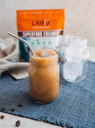 Laird Superfood - Superfood Original Dairy-Free, Soy-Free, Gluten-Free, GMO-Free, Vegan Keto, Creamer (Case Of 6) 8 Oz Bag