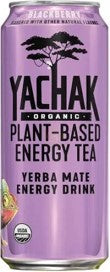 Yachak Organic Yerba Mate Blackberry Plant-Based Energy w/Yerba Mate Extract, Cane Sugar, Passionfruit Concentrate, Non-GMO Project Certified, Gluten Free Fair-Trade Caffeinated Green Tea (Case of 12)16oz Cans