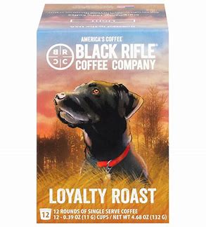 Black Rifle Coffee Company Loyal Spirit, 100% Arabica Light Roast Ground Bean, Vegetarian, Gluten-Free, Caffeinated Coffee (Pack of 2) 22 K-Cup Pods