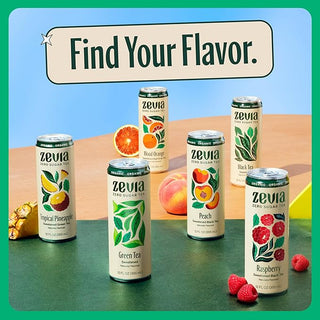 Zevia Organic Herbal Sweetened Kosher, Earl Grey Blood Orange Naturally Flavored Zero-Calories, Citric-Acid w/Stevia Leaf Extract, Gluten-Free, GMO-Free, Vegan, Yeast Free, Wheat-Free, Stevia Leaf Extract & Brewed Black Tea (Case of 12) 12oz Can