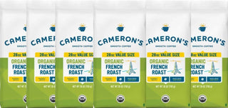 Cameron’s Specialty Organic Kosher French Roast 100% Certified Arabica Dark Roast Ground Beans Gluten-Free Caffeinated Coffee (Case Of 6) 12 K-Cup Pods